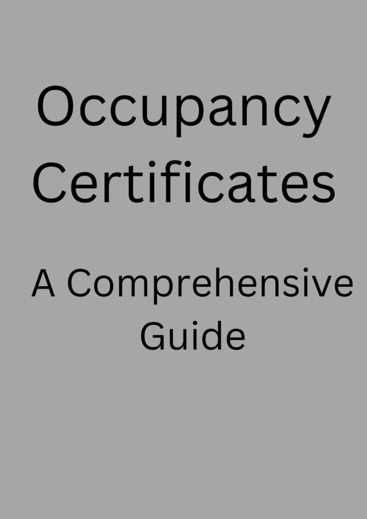 Occupancy Certificates (OC